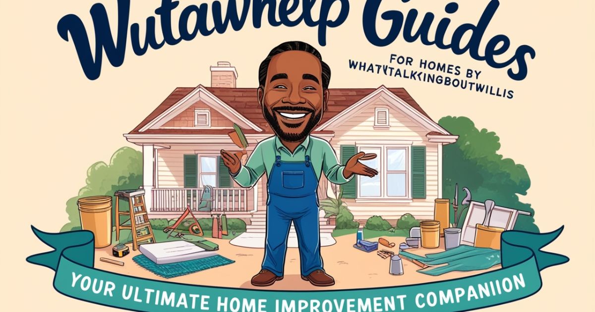 Wutawhelp Guides for Homes by Whatutalkingboutwillis: Your Ultimate Home Improvement Companion